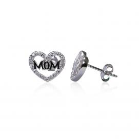 925 Silver Cubic Zirconia Earring