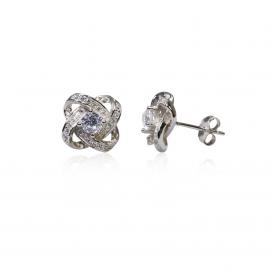 925 Silver Cubic Zirconia Earring