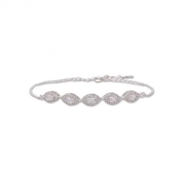 925 Silver Cubic Zirconia Bracelet