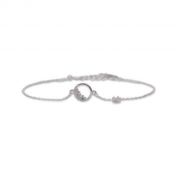 925 Silver Cubic Zirconia Bracelet