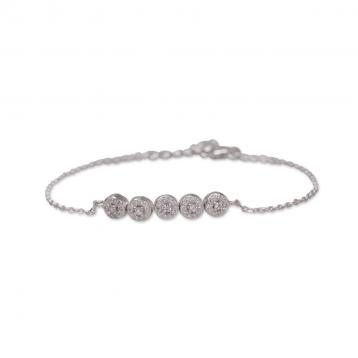 925 Silver Cubic Zirconia Bracelet