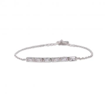 925 Silver Cubic Zirconia Bracelet