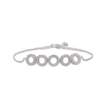 925 Silver Cubic Zirconia Bracelet