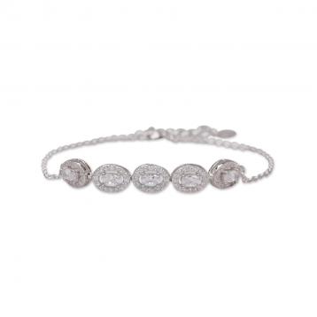 925 Silver Cubic Zirconia Bracelet