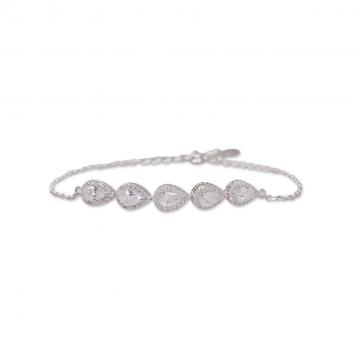 925 Silver Cubic Zirconia Bracelet