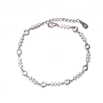 925 Silver Cubic Zirconia Bracelet