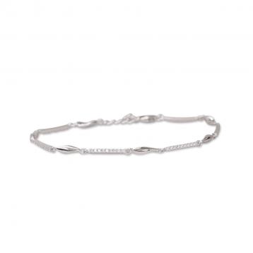 925 Silver Cubic Zirconia Bracelet