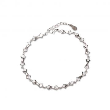 925 Silver Cubic Zirconia Bracelet