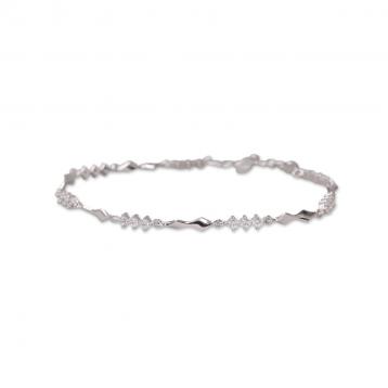 925 Silver Cubic Zirconia Bracelet