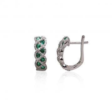 925 Silver Cubic Zirconia Earring