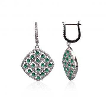 925 Silver Cubic Zirconia Earring