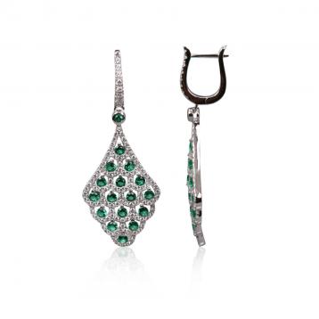 925 Silver Cubic Zirconia Earring