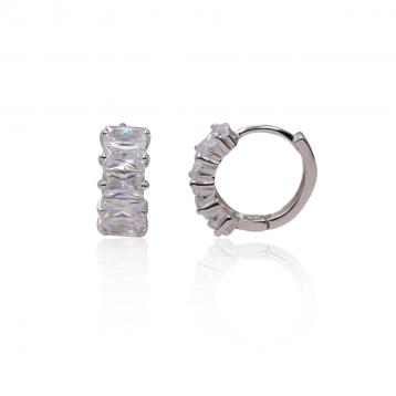 925 Silver Cubic Zirconia Earring