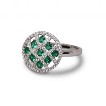 925 Silver Cubic Zirconia Ring