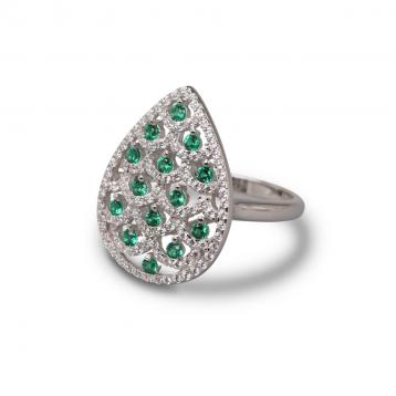 925 Silver Cubic Zirconia Ring