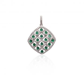 925 Silver Cubic Zirconia Pendant