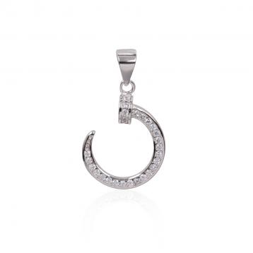 925 Silver Cubic Zirconia Pendant