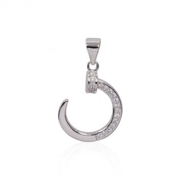 925 Silver Cubic Zirconia Pendant