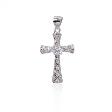 925 Silver Cubic Zirconia Pendant