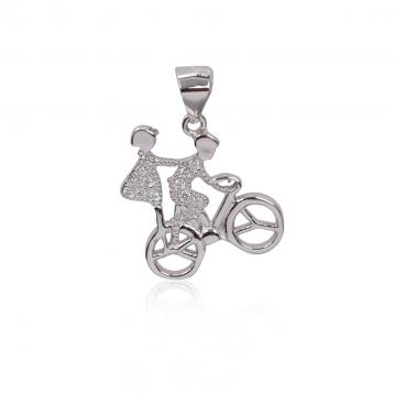 925 Silver Cubic Zirconia Pendant