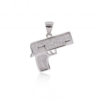 925 Silver Cubic Zirconia Pendant