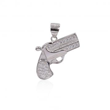 925 Silver Cubic Zirconia Pendant