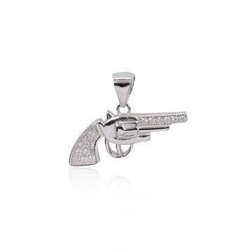 925 Silver Cubic Zirconia Pendant