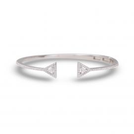 925 Silver Cubic Zirconia Bangle