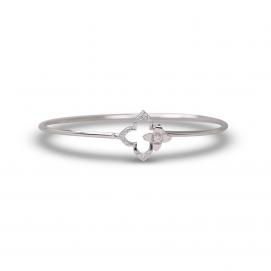 925 Silver Cubic Zirconia Bangle