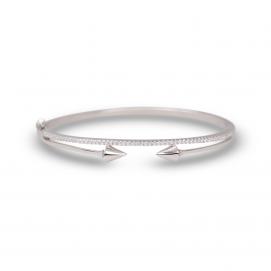 925 Silver Cubic Zirconia Bangle