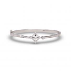 925 Silver Cubic Zirconia Bangle