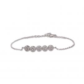 925 Silver Cubic Zirconia Bracelet