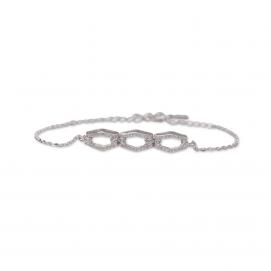 925 Silver Cubic Zirconia Bracelet