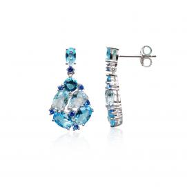 925 Silver Cubic Zirconia Earring