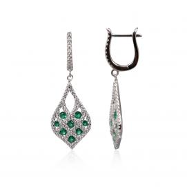 925 Silver Cubic Zirconia Earring