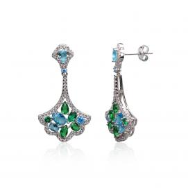 925 Silver Cubic Zirconia Earring