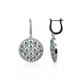 925 Silver Cubic Zirconia Earring
