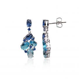 925 Silver Cubic Zirconia Earring