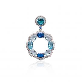 925 Silver Cubic Zirconia Pendant