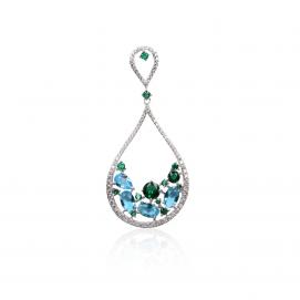 925 Silver Cubic Zirconia Pendant