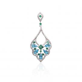 925 Silver Cubic Zirconia Pendant