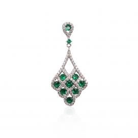925 Silver Cubic Zirconia Pendant