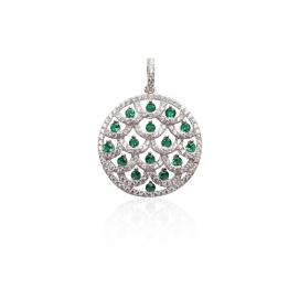 925 Silver Cubic Zirconia Pendant