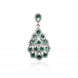 925 Silver Cubic Zirconia Pendant