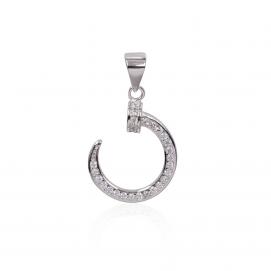 925 Silver Cubic Zirconia Pendant
