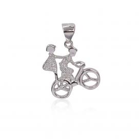 925 Silver Cubic Zirconia Pendant