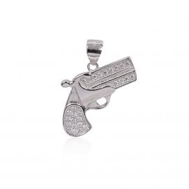 925 Silver Cubic Zirconia Pendant