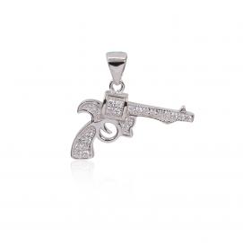 925 Silver Cubic Zirconia Pendant