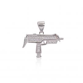 925 Silver Cubic Zirconia Pendant