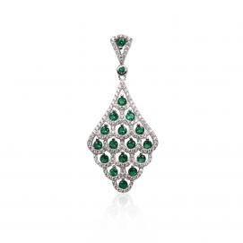 925 Silver Cubic Zirconia Pendant